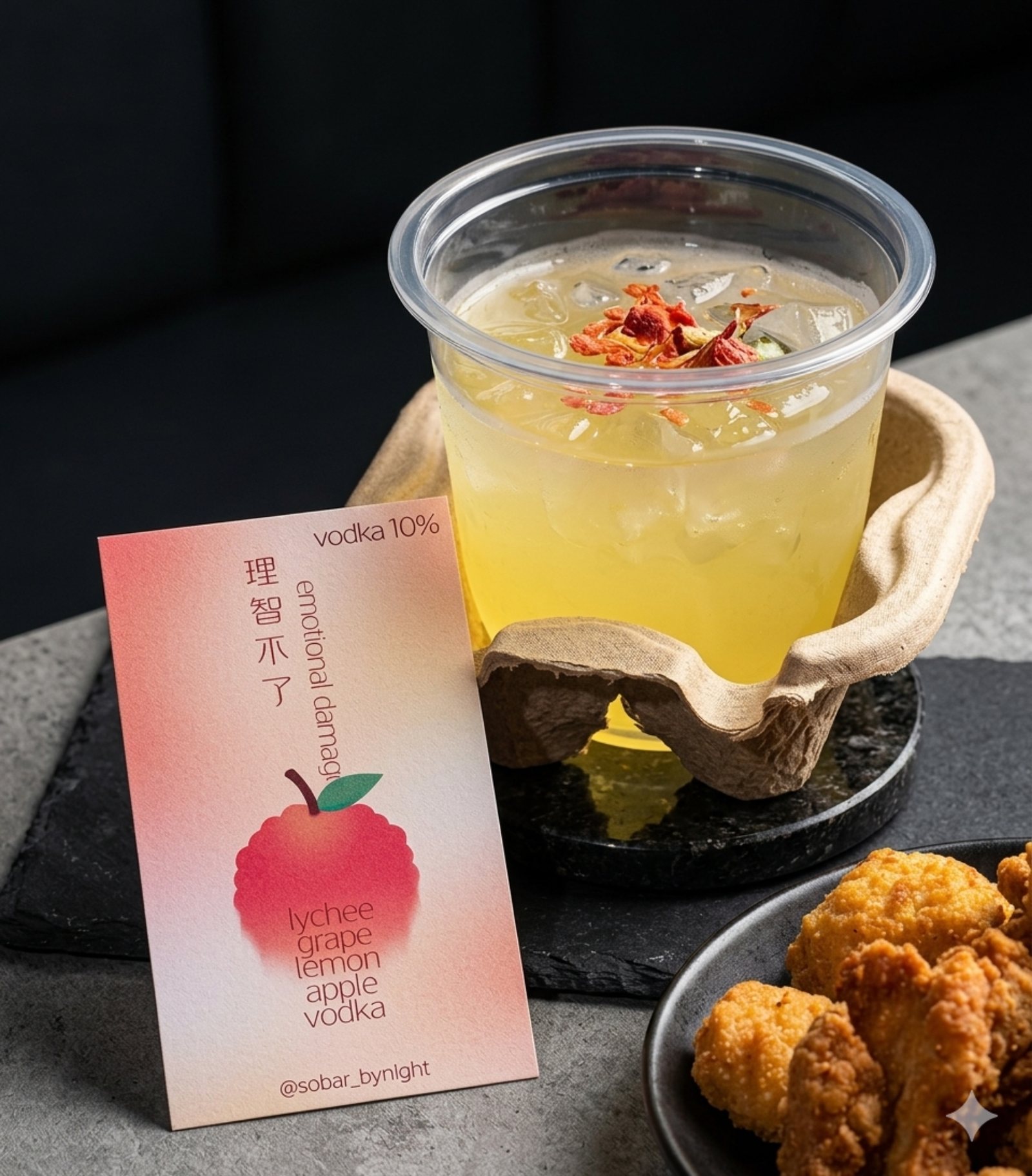 Emotional Damage cocktail at So Bar