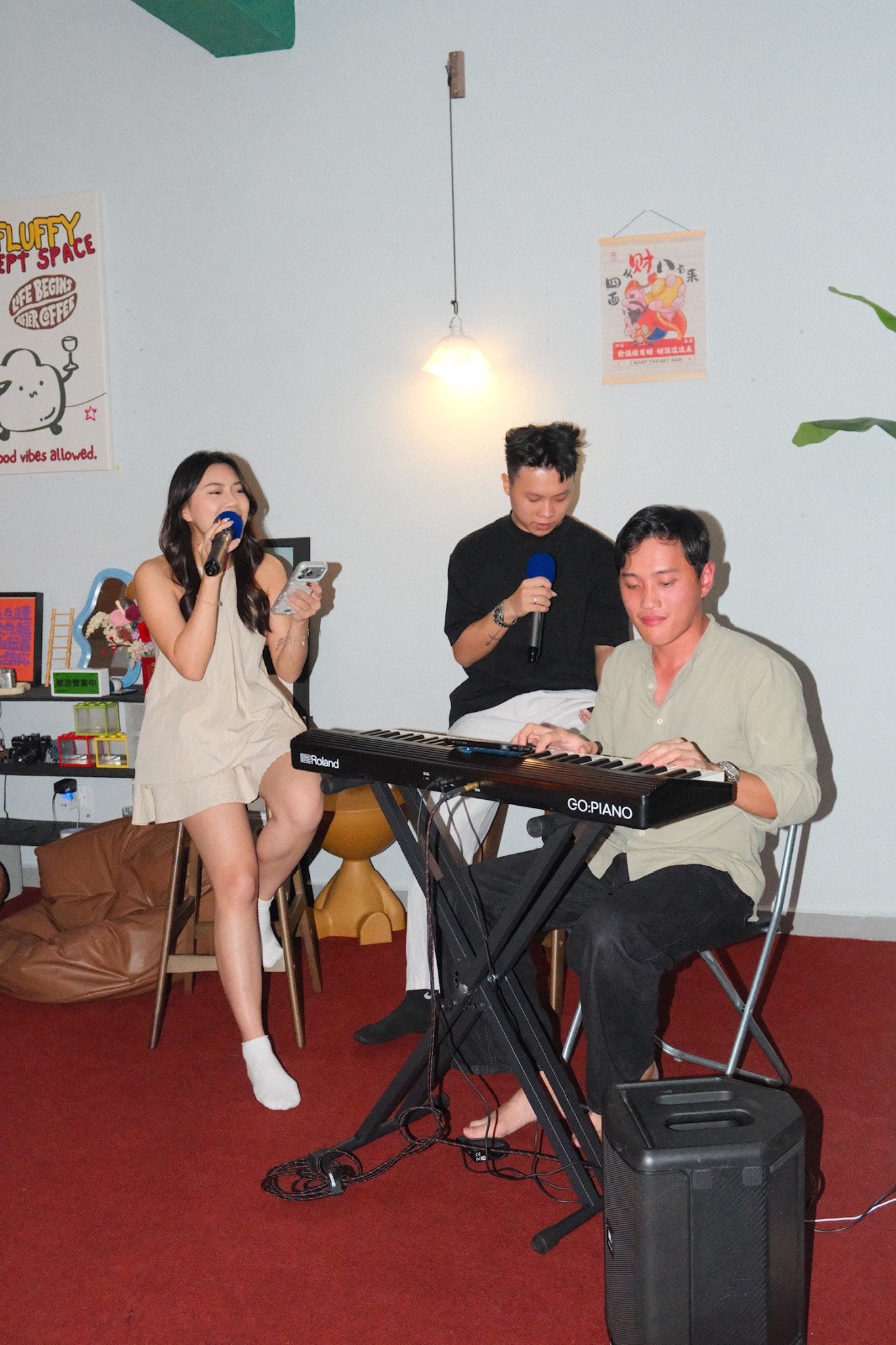 Open mic performers at So Bar